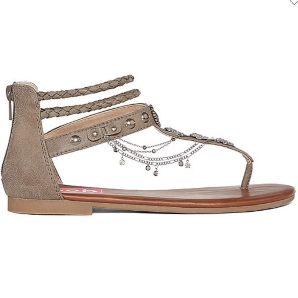 EDL presents Pop Amica sandals Slate Size 11